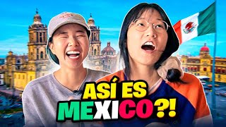 México no era DESIERTO COREANA conociendo México por PRIMERA VEZ  Chingu Amiga [upl. by Riamo357]