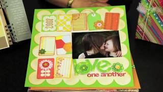 Beginner Scrapbook Tutorials  Part 4  Finding Inspiration [upl. by Atteynod]