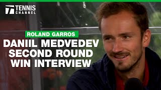 Daniil Medvedev On Being A Father  2024 Roland Garros Second Round [upl. by Adnalay]