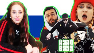 BRITISH GIRL REACTS TO RUSSIAN HARD BASS [upl. by Llerahc]