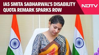 IAS Smita Sabharwals Disability Quota Remark Draws Massive Criticism amp Other News [upl. by Ettenahs514]