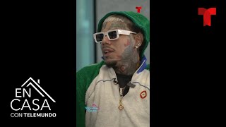 6ix9ine y la verdad de su tema ‘Respuesta’  En Casa Con Telemundo [upl. by Leonor]