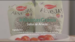 DIP de ARVEJAS para tus picadas  Recetas Granix [upl. by Iolanthe]