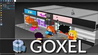 Goxel  Free amp Open Source Voxel Editor WinMacLinuxAndroidiOSWeb [upl. by Karlik]