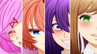 Doki Doki Literature Club  Poem Readings [upl. by Sarine]