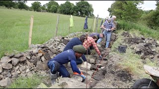 Living Stone Dry Stone Bridge [upl. by Sidnac]