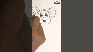 Rat Drawing  How to draw a Rat Easy  Easy step by step Drawing [upl. by Torres]