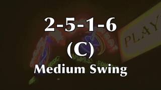 Medium Swing Jazz Backing Track 2516 in C [upl. by Eizeerb]