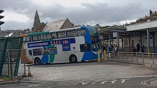 buses and trains at paignton [upl. by Deehahs]