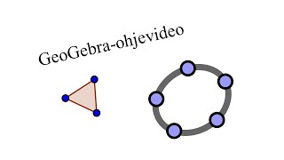 GeoGebraohjevideo  Funktiot MAY1moduulilla [upl. by Jakie35]