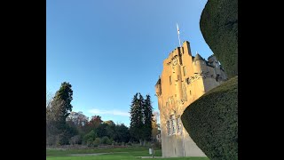 Crathes Castle tour Banchory Aberdeenshire Scotland previously home of the Burnett family [upl. by Arret]