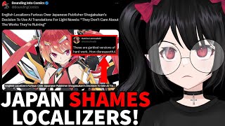 Woke Localizers SEETHE As Japanese Publishers Replace Them [upl. by Akihsar]