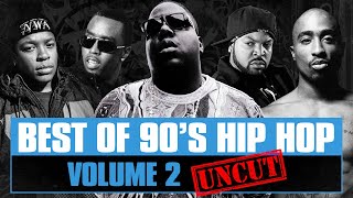 90s Hip Hop Mix 02 Uncut Best of Old School Rap Songs Throwback Rap Classics Westcoast Eastcoast [upl. by Archibald]