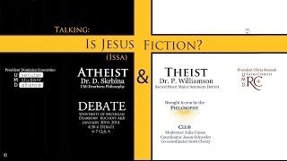 Talking Is Jesus Fiction University of MichiganDearborn Atheist amp Theist Debate Part 1 of 3 [upl. by Esidnak]