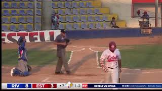 Estelí vs Rivas Primer Juego de la serie Campeonato GPO 2024 [upl. by Ihcas]