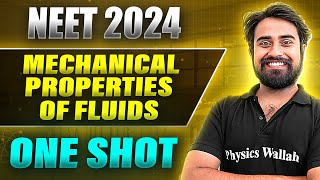 MECHANICAL PROPERTIES OF FLUIDS in 1Shot FULL CHAPTER COVERAGE ConceptsPYQs  Prachand NEET 2024 [upl. by Sandon313]