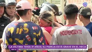 Hallaron a una mujer asesinada junto a un hombre gravemente herido en barrio Tablada [upl. by Aryan]