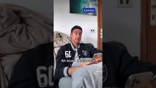 Cristaldi TikTok L’armadio aperto shorts [upl. by Yllet]