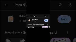 como instalar la app de imss digital [upl. by Annayr]