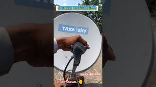 DD Free Dish LNB Setting  DD Free Dish LNB Skew Angle सही करो मिलेंगे सबसे ज्यादा चैनल  shorts [upl. by Eilyab]