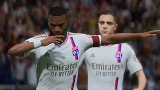 FC 24 Gameplay  Olympique Lyonnais  Stade Rennais  Ligue 1 Uber Eats  20232024 [upl. by Krakow]