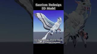 Saurium amp Howler Redesign dragonadventures roblox [upl. by Ingaborg]