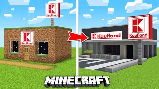 Poprosiłem 10 LOSOWYCH OSÓB aby zbudowali KAUFLAND w MINECRAFT [upl. by Letrice]