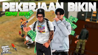 AKU DAN TEMANKU MENCOBA PEKERJAAN YANG KATANYA BIKIN KAYA  GTA SAMP ROLEPLAY [upl. by Dorie]