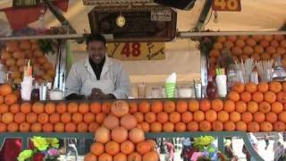 The Best Orange Juice in the World  Marrakech Morocco [upl. by Drol795]