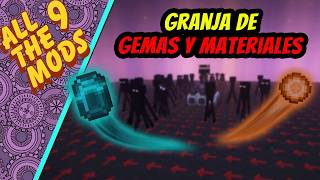 Granja de MATERIALES Y GEMAS de APOTHEOSIS  ATM 9 EP 27 [upl. by Eirrej]