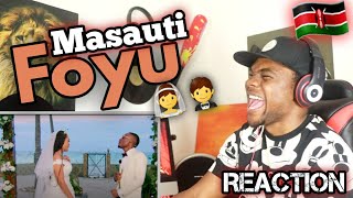 MASAUTI  FOYU  OFFICIAL MUSIC VIDEO REACTION [upl. by Jasen]