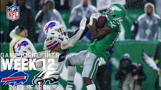 Buffalo Bills vs Philadelphia Eagles  2023 Week 12 Game Highlights [upl. by Whitehurst]