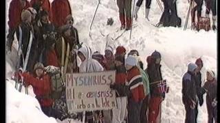 Holmenkollen 1987  50 km  World Cup 2 av 2 [upl. by Michelina]