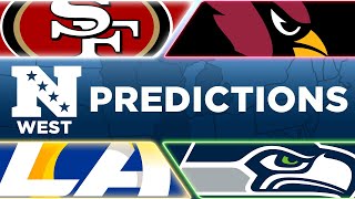 NFC West Predictions 2024 [upl. by Yatnohs]