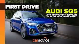 2021 Audi SQ5 First Drive Review  CarAdvice  Drive [upl. by Azer]