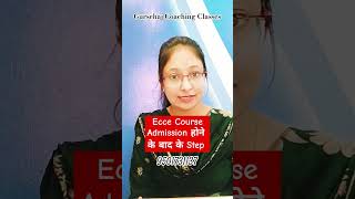 ECCE Course Admission होने के बाद क्या Step Follow करेNTTECCE Course shorts youtubeshorts [upl. by Odyssey]