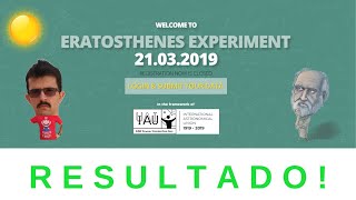 Como calcular a circunferência da Terra Resultado  Zé da Física 44 [upl. by Marsland]