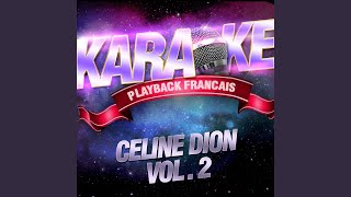 Tellement Jai Damour Pour Toi — Karaoké Playback Avec Choeurs — Rendu Célèbre Par [upl. by Mackoff]