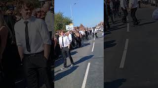 Eddie Williams funeral [upl. by Ecirtahs]