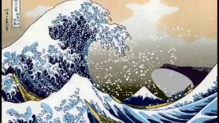 動く浮世絵】Hokusai ukiyoe 北斎 浮世絵 富士山 [upl. by Gamin]