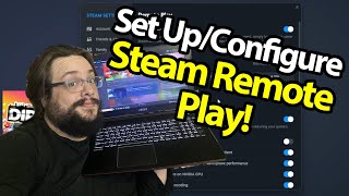 Set UpConfigure Steam Remote Play PC to PC 2023 [upl. by Pepillo176]