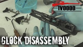 Complete Glock Disassembly [upl. by Nilyahs420]