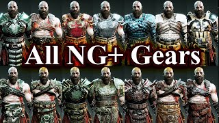 God of War  All New Game Plus Maxed Perfect Gears amp Stats [upl. by Wohlen]