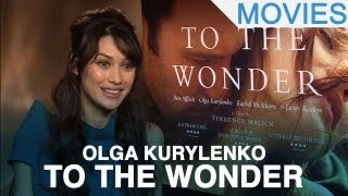 Olga Kurylenko interview On Terrence Malick and To The Wonder [upl. by Roos]