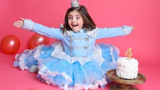 MILA MARWAH IS A BARBIE PRINCESS 4TH BIRTHDAY PHOTOSHOOT ANAZALA FAMILY EXCLUSIVE [upl. by Nyledaj521]