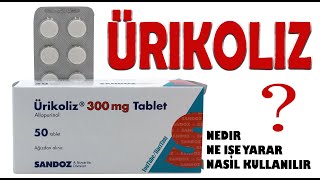 ÜRİKOLİZ Allopurinol  Nedir Niçin Kullanılır Nasıl Kullanılır Yan Etkileri Nelerdir [upl. by Dao726]