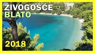 Beaches Živogošće Blato 2018 Makarska Riviera [upl. by Yenhpad]