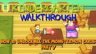 Kindergarten Walkthrough  Magical Airship  How to get all the Monstermon Cards  Part 7 [upl. by Balthazar]