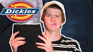 SHOULD YOU SKATEBOARD IN DICKIES DICKIES PANTS REVIEW [upl. by Ilujna]