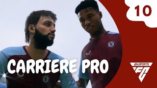 EA SPORTS FC24  CARRIERE PRO 10  Notre premier match en League des Champions [upl. by Aninaj]